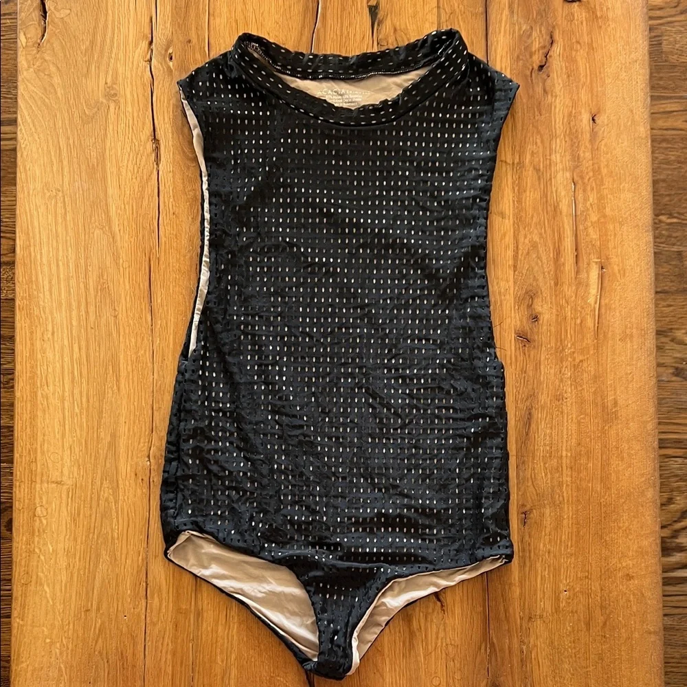 Acacia Swimwear Black One Piece -Small - Picture 3 of 14